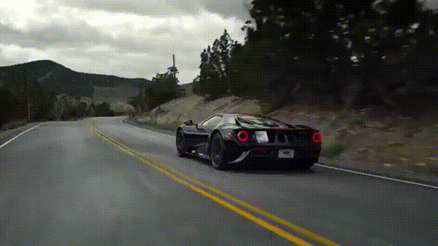 All-New Ford GT Animated GIF
